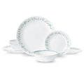 Country Cottage 12-Piece Glass Dinnerware Set